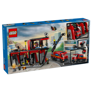Lego Fire Station with Fire Truck 60414